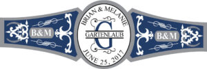 Wedding Cigar Band Template 22