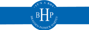 Baby Boy Cigar Band Template 03