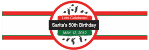 Birthday Cigar Band Template 04
