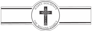 Holiday Cigar Band Template 01