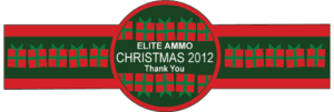 Holiday Cigar Band Template 02