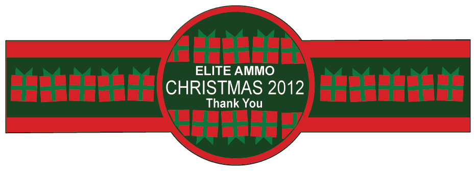 Holiday Cigar Band Template 02