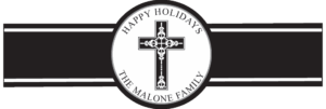 Holiday Cigar Band Template 03
