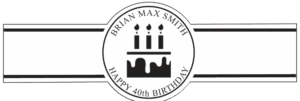 Birthday Cigar Band Template 32