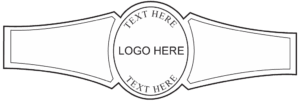 Custom Cigar Band Template 01