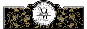 Wedding Cigar Band Template 40
