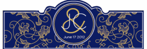 Wedding Cigar Band Template 37