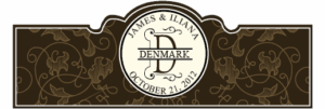 Wedding Cigar Band Template 38