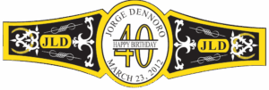 Birthday Cigar Band Template 11