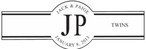 Baby Twins Cigar Band Template 03