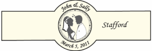 Wedding Cigar Band Template 13
