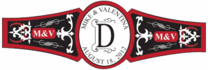 Wedding Cigar Band Template 18