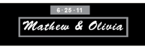 Wedding Cigar Band Template 19