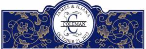 Wedding Cigar Band Template 41