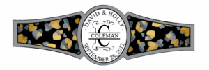 Wedding Cigar Band Template 42