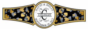 Wedding Cigar Band Template 43