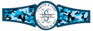 Wedding Cigar Band Template 46