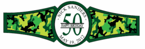 Birthday Cigar Band Template 28