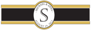 Wedding Cigar Band Template 53