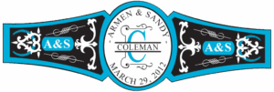 Wedding Cigar Band Template 57
