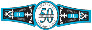 Birthday Cigar Band Template 33