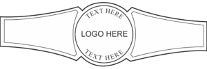 Custom Cigar Band Template 06