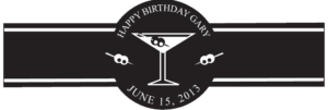 Birthday Cigar Band Template 02