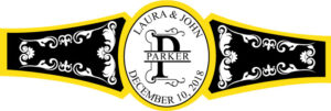 Wedding Cigar Band Template 14